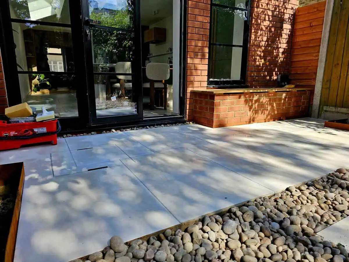 Modern Porcelain Patio